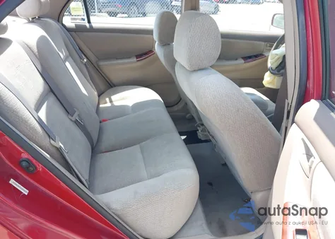 2004 Toyota Corolla Le из США, поврежденный, VIN 2T1BR32E94C302651